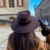 Chapeau en laine - Marron - Maison Murielle-Maison Murielle