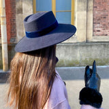 Chapeau en laine - Bleu - Maison Murielle-Maison Murielle