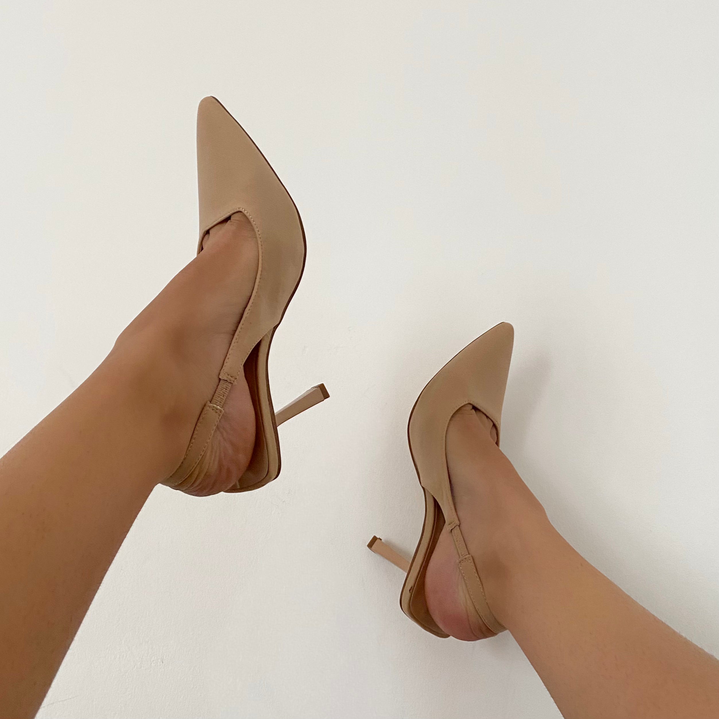chaussure maroc, chaussure mi talons, escarpin nude, escarpin beige, escarpin maroc, talons